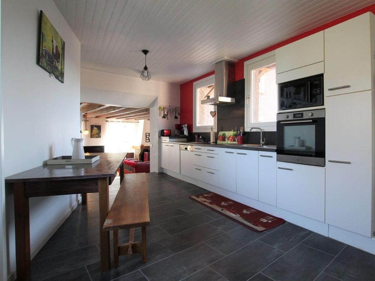 Grande Maison Au Coeur D'Un Village Historique Avec Terrasse Et Wifi Inclus - Fr-1-582-308 Saint-Vidal المظهر الخارجي الصورة