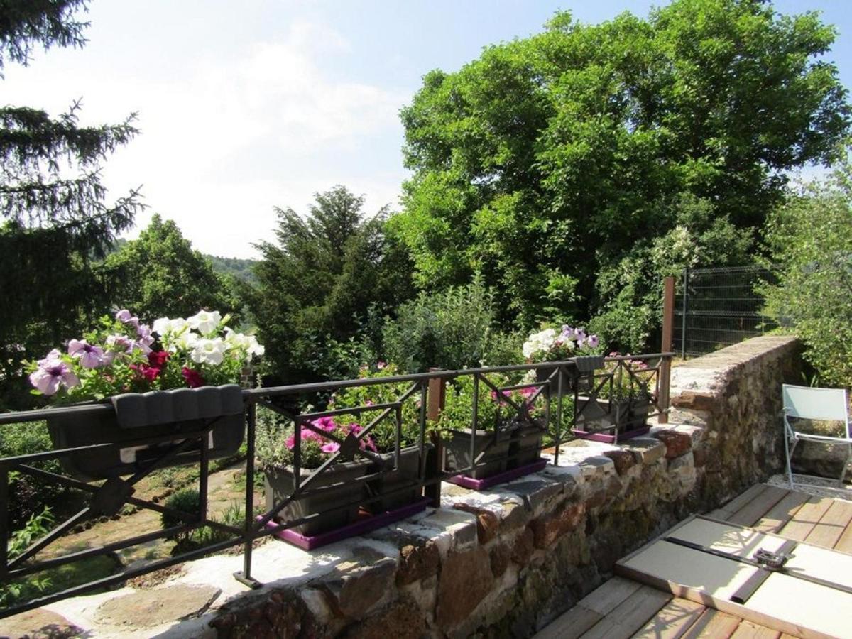 Grande Maison Au Coeur D'Un Village Historique Avec Terrasse Et Wifi Inclus - Fr-1-582-308 Saint-Vidal المظهر الخارجي الصورة